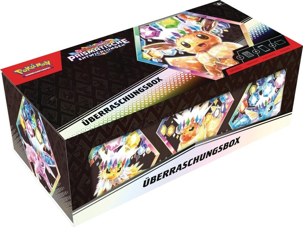 Pokémon KP Prismatische Entwicklungen Überraschungsbox – originalversiegelt | Chaseforge 