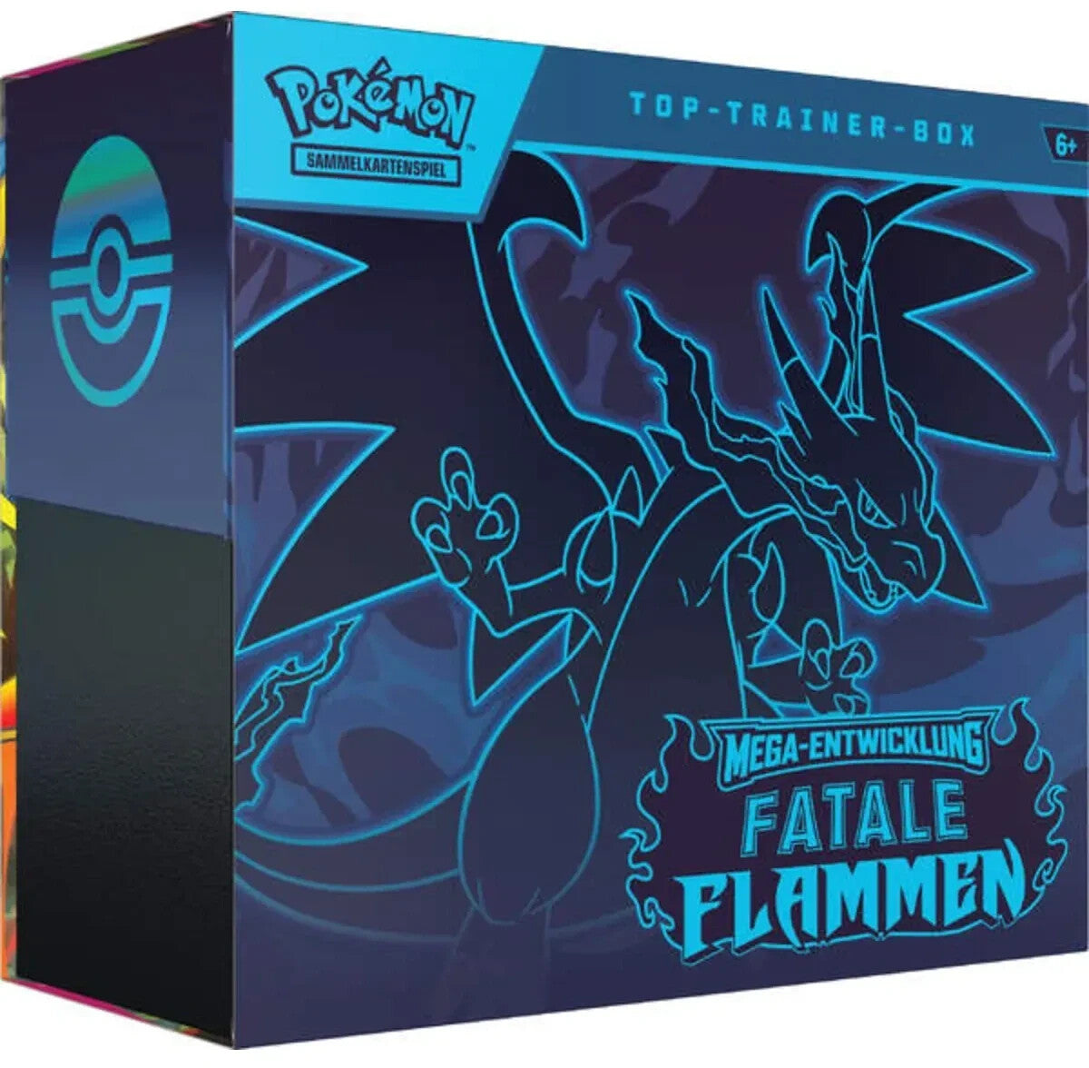 Pokémon Top-Trainer-Box Mega-Entwicklung – Fatale Flammen – originalversiegelt | Chaseforge